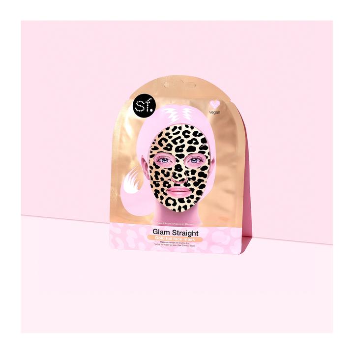 SF Gold Foil Face Lip & Eye Mask 3pc Set