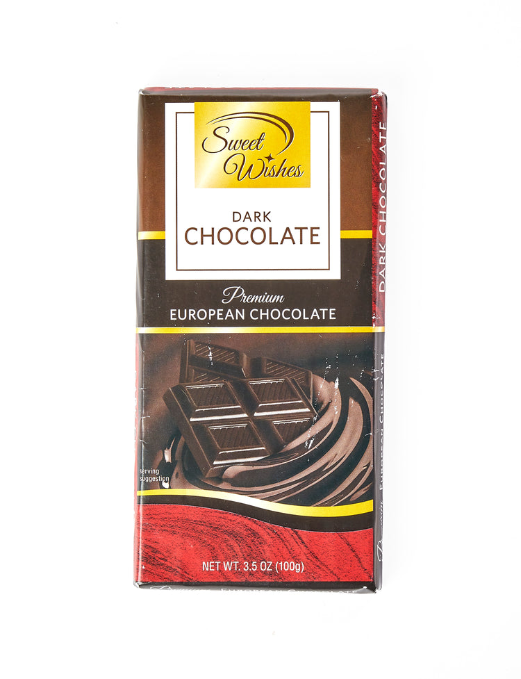 Sweet Wishes Dark Chocolate Bar - exp 8.26.2022